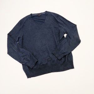 Banana Republic Silk Cotton Cashmere V-Neck